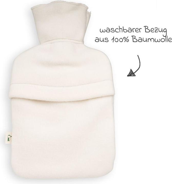 Produktbild Grünspecht Kinder-Wärmflaschen Wärmflasche aus Naturkautschuk mit Bezug aus (0.60 l)