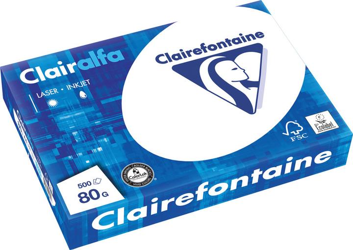 Image du produit Clairefontaine Clairalfa (80 g/m², 500 x, A3)