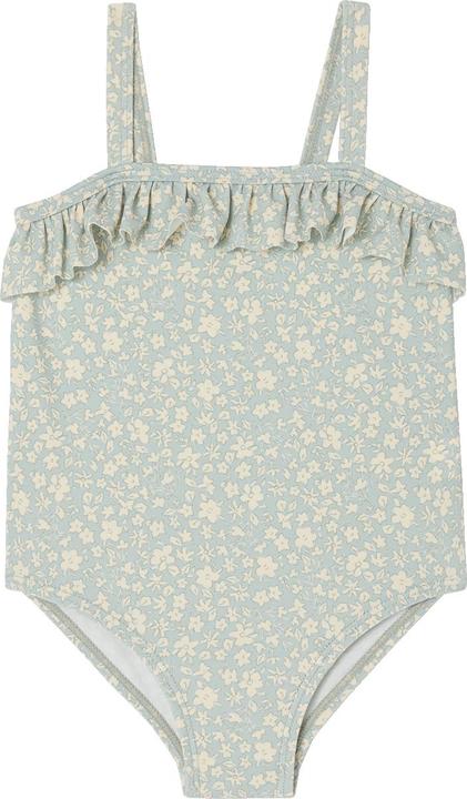 Image du produit Vertbaudet Geblümter Mädchen Baby Badeanzug mit Volants (74)
