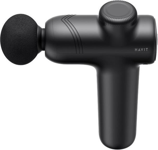 Immagine prodotto Havit - Mini Massage Gun (MG1508) - 7.4V, 15W, 3000RPM, 1500mAh - Black
