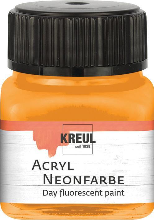Produktbild Kreul Acryl Neonfarbe, 20 ml (Neon-orange, 20 ml)