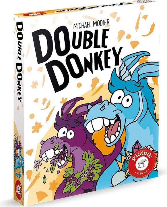 Piatnik 668197 - Double Donkey, Kartenspiel, für 2-5 Spieler, ab 8 Jahren, (DE-Ausgabe) (Deutsch)