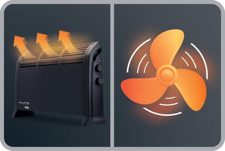 Productafbeelding Rowenta Convector Vectissimo Turbo (2400 W)