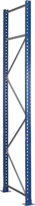 Schulte Pallet racking upright frame, steel, height 3000 mm, upright frame WxD 76 x 800