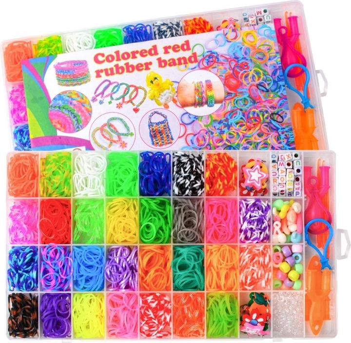 Actual product image König Design DIY rubber bands set Loom bands Friendship bracelet make your own bracelets