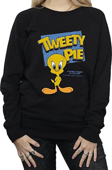 Looney Tunes Klassisches Tweety Sweatshirt aus Baumwolle