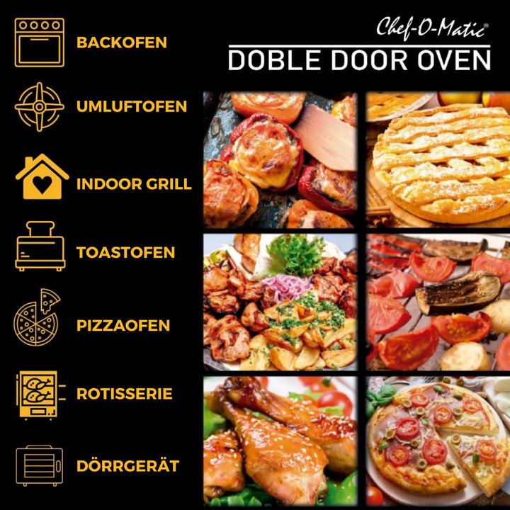 Actual product image Best direct Chef O Matic Double Door Oven