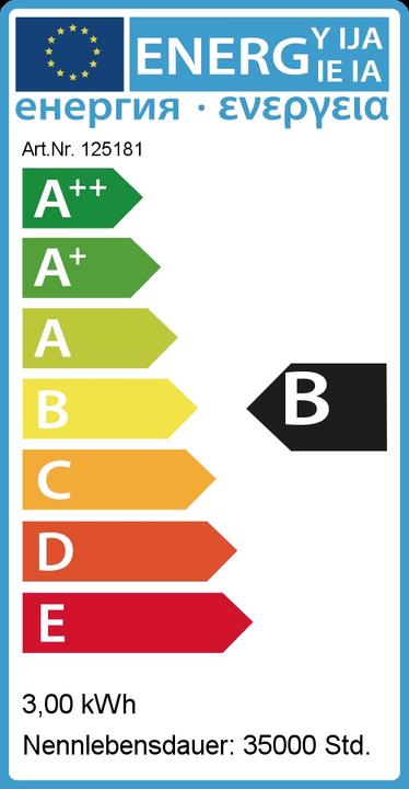 Energie-Label Synergy 21 LED Streifen Komplettset (RGB, 200 cm, Indoor)