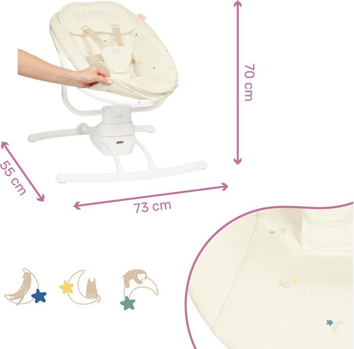 Produktbild Badabulle Motorisierte Babyschaukel