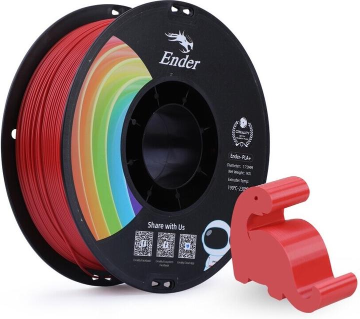 Immagine prodotto Creality Ender (PLA, 1.75 mm, 1000 g, Rosso)