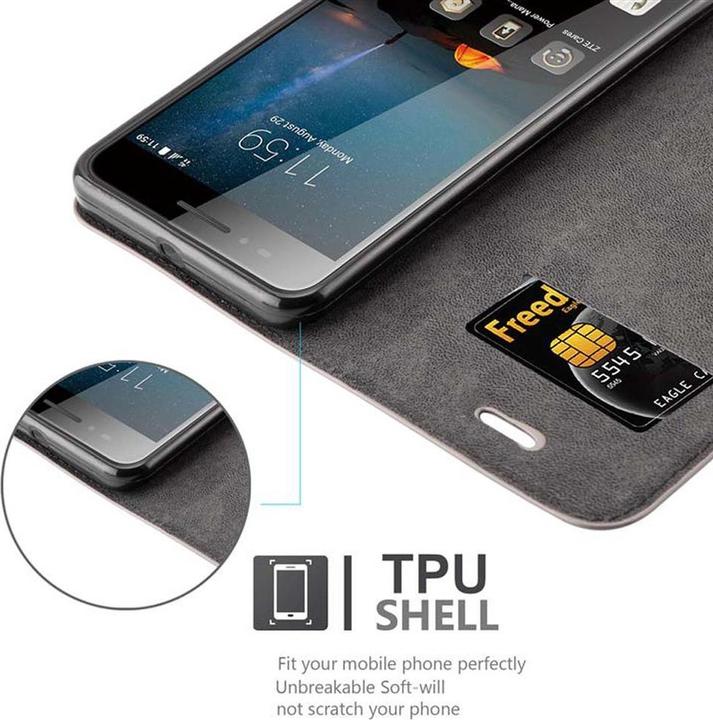Immagine prodotto Cadorabo Copertina magnetica invisibile del libro (ZTE Blade A612)