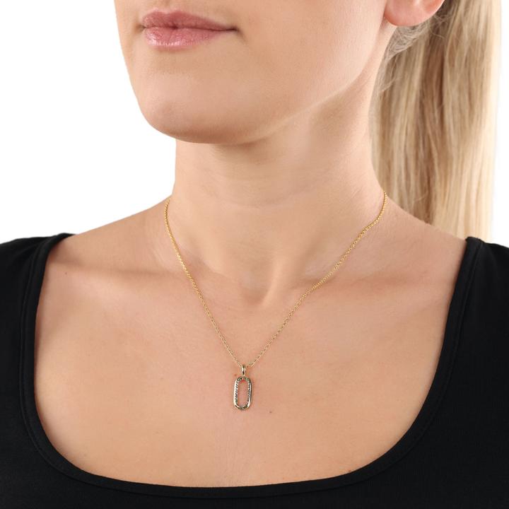 Immagine prodotto Amor Collana da donna, argento 925, zirconi sintetici. (Argento 925, 42 - 45 cm)