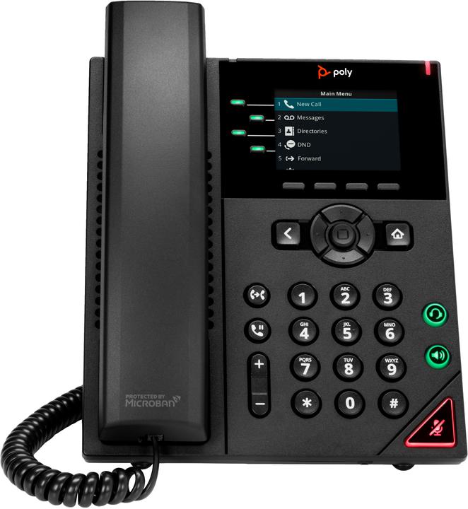 Produktbild HP Poly VVX 250 4-IP PH PoE-e No localizati