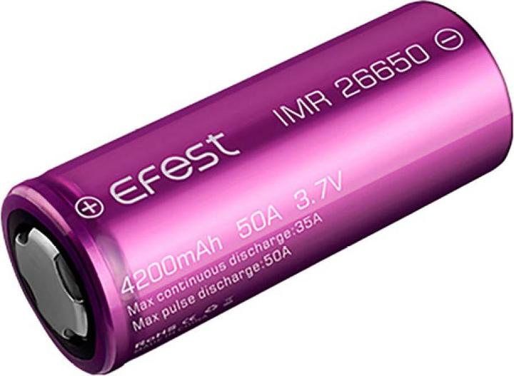 Efest 26650 4200mah 50A Battery (2 Stk., 26650, 4200 mAh)