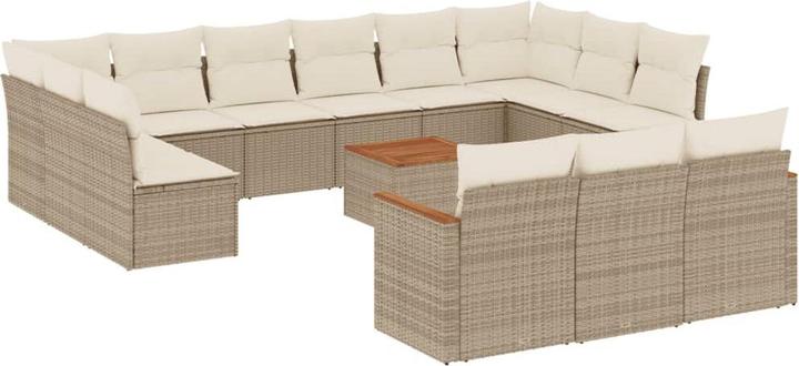 Produktbild VidaXL 10-tlg. Garten-Lounge-Set mit Kissen