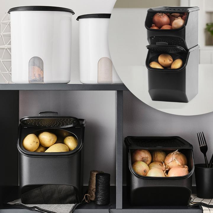 Actual product image MediaShop Tupperware PotatoSmart, OnionSmart & GarlicSmart