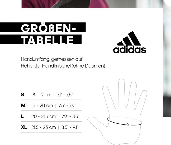 Nutritional values and ingredients adidas Full Finger Essential Gloves (M)