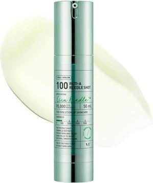 Actual product image VT Cosmetics Reti-A Reedle Shot 100 Retinol Vitamin A Microneedling Serum (50 ml)