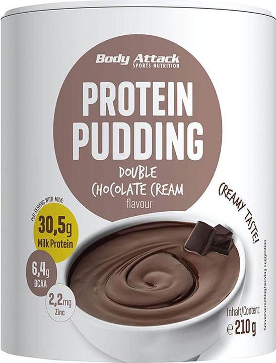 Produktbild Body Attack Protein Pudding (210g Dose) (Double Chocolate, 1 Stk., 210 g)