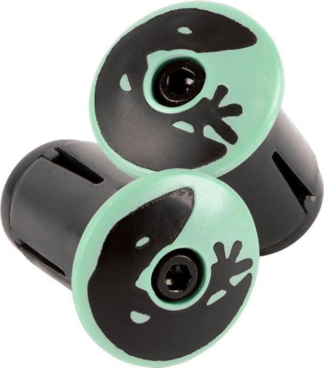 Actual product image Lizard Skins Unisex-Adult DSP Plugs Green-New22 Bar Tape, Mint Green, TU