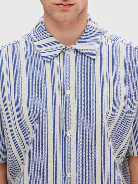 Immagine prodotto Selected Homme Camicia a maniche corte a righe (M)