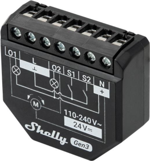 Immagine prodotto Shelly 2PM Gen3 x4 (Attuatore dell'interruttore)
