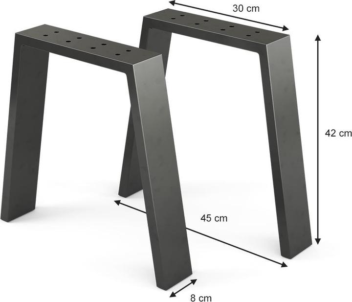 Actual product image Vicco Tischbeine