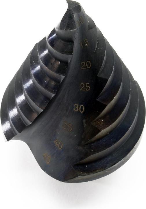 Produktbild Wiltec HSS Stufenbohrer titanbeschichtet 10-45mm Kegelbohrer Konusbohrer Stahl (10-45 mm)