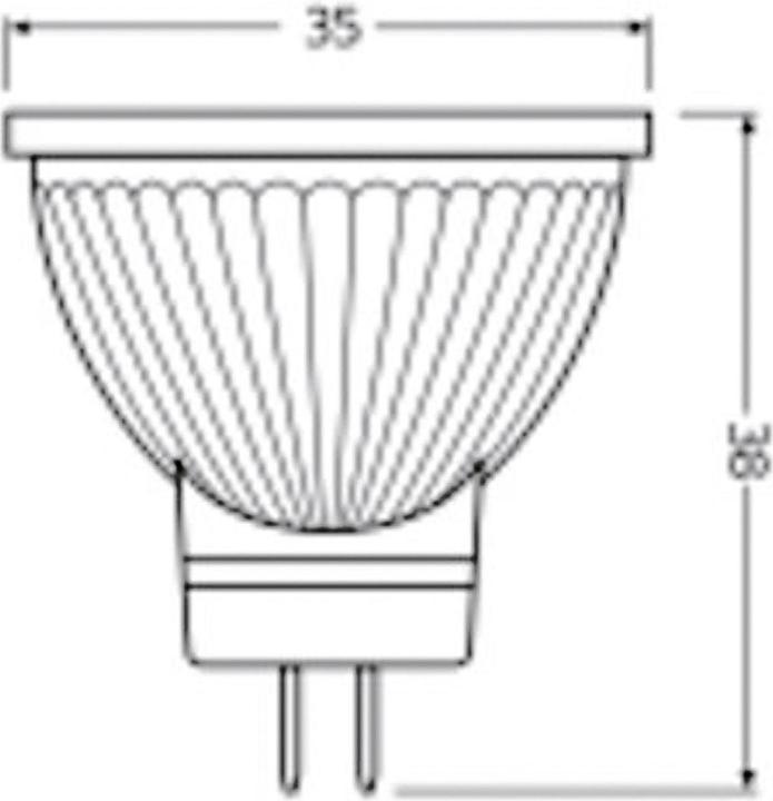 Produktbild Osram Led Star Mr11 (GU4, 35 W, 345 lm, 1 x, F)