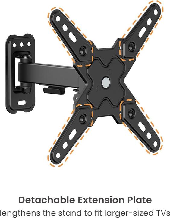 Produktbild Value Basic TV Wall Mount, 2 (Wand, 43", 20 kg)
