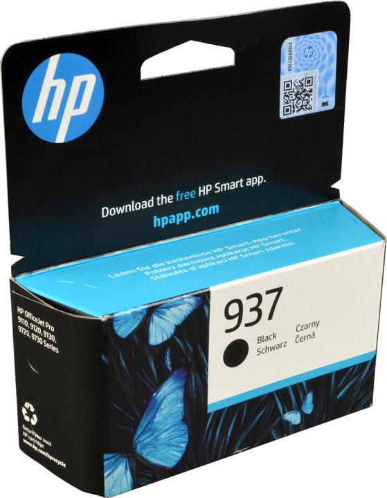 Immagine prodotto HP 937 Schwarz Original Druckerpatrone, 1 Stück(e) (FC)