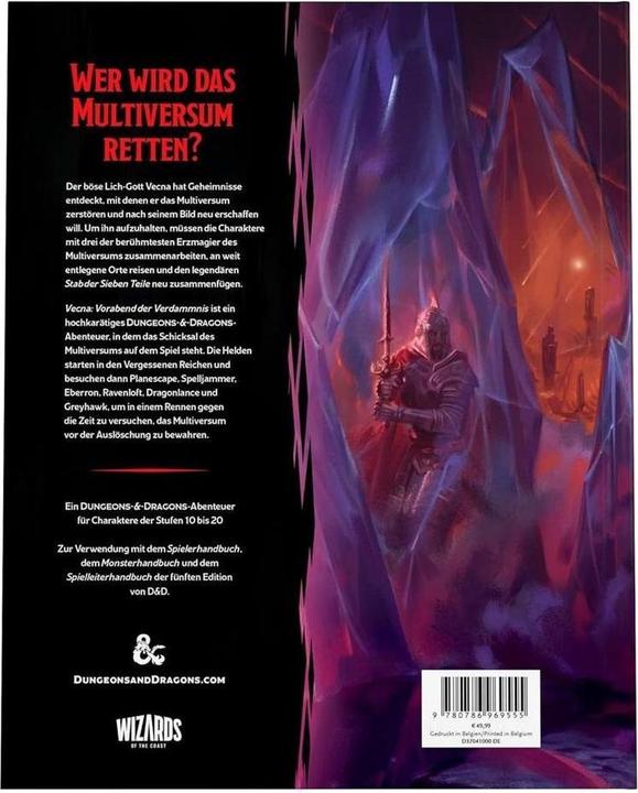 Productafbeelding Wizards of the Coast Dungeons & Dragons - - Duits (Duits)