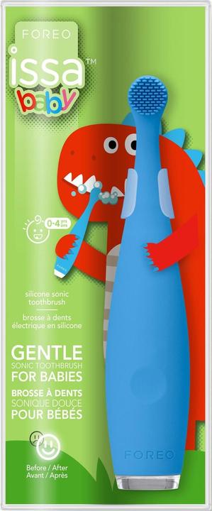 Image du produit Foreo Brosse à dents sonique ISSA Baby Bubble Blue Dino (Brosse à dents sonique)
