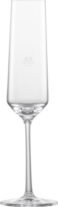 Schott Zwiesel Gläser Pure 215,0 ml, 6 St. (10 cl, 6 Gläser, Sektgläser)