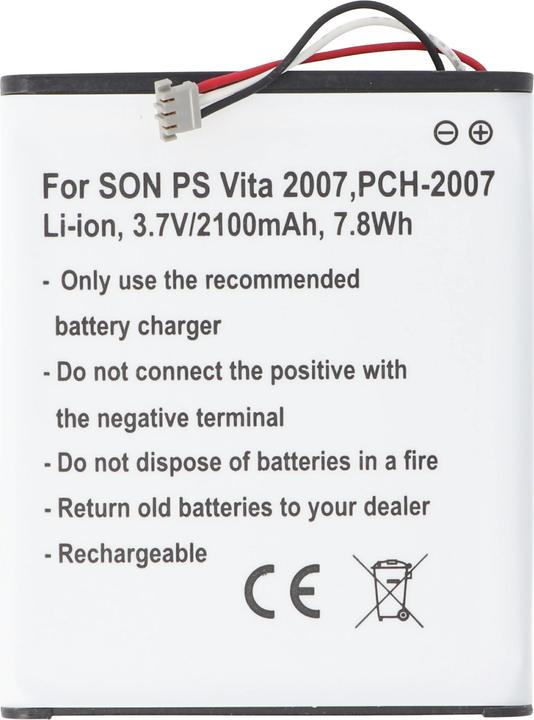 Produktbild AccuCell Akku Sony PS Vita 2007, PCH-2007 (PS Vita)