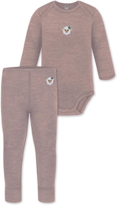 Produktbild Normani Merino Body Langarm und Baby Merino Hose - 9581 (74)