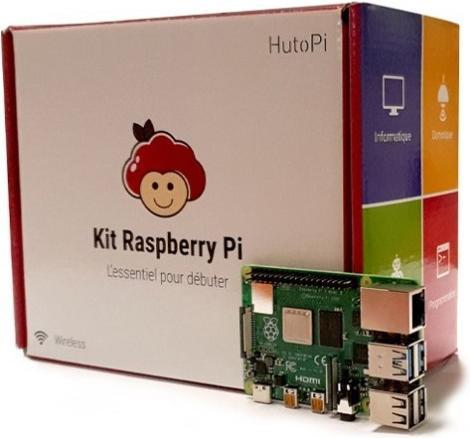 Produktbild HutoPi Raspberry Pi 4 4GB Starter Kit