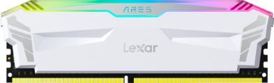 Actual product image Lexar ARES RGB with Heatsink 16 GB, DDR4, 3866 MHz, PC/serveris, Registered No, ECC No, Baltas, 2x8 GB (2 x 8GB, 3866 MHz, DDR4-RAM, DIMM)