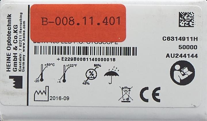 Image du produit Heine Otoscope Beta 400 LED F.O avec embouts (1 pc)