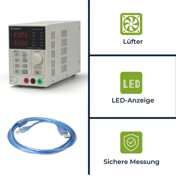 Actual product image Velleman Labps3005dn