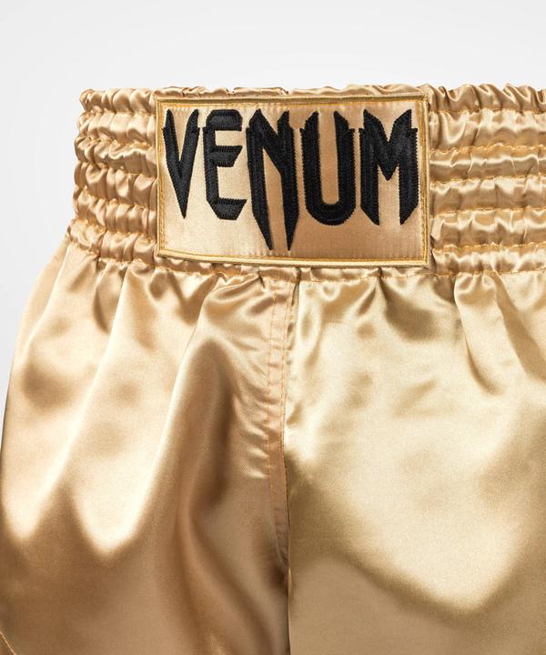 Produktbild Venum Classic Muay Thai Shorts - Gold/Black (XL)