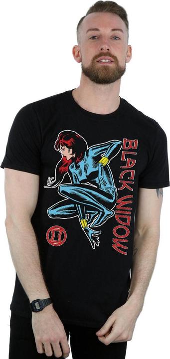 Immagine prodotto Black Widow In Action Maglietta Uomo (XL)
