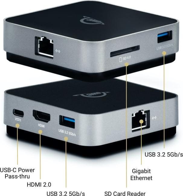 Image du produit OWC 6-Port Travel Dock (USB-C, 1 Ports)