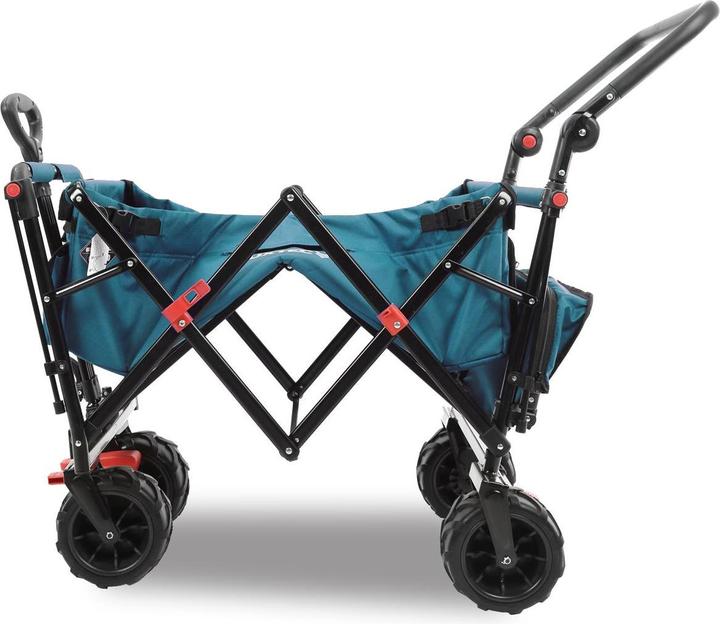 Produktbild Fuxtec Strand-Bollerwagen FX-CTB800 mit UV-geschütztem Sonnendach,Schiebegriff & Innenraumverlängeru