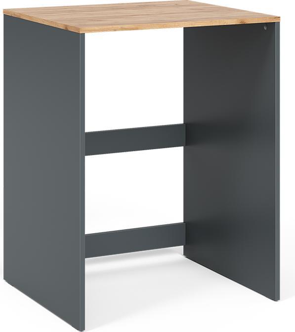 Image du produit Vichy Waschmaschinenschrank Viktor, Anthrazit/Goldkraft Eiche, 68 x 88.2 cm