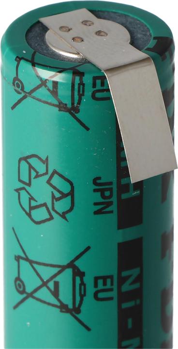 Immagine prodotto FDK Akku HR-AU Twincell, A-Zelle mit Lötfahnen U-Form (1 pz., 2700 mAh, Accumulatore di carica elettrica)