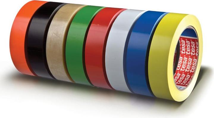 Image du produit tesa Ruban adhésif d'emballage 60404, 19 mm x 66 m, noir (19 mm)