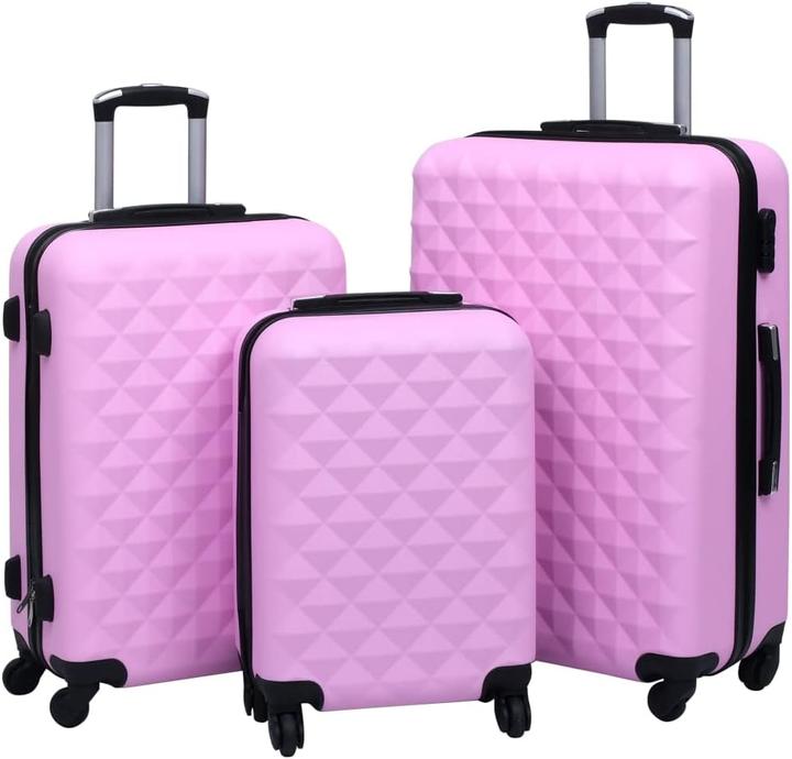 VidaXL Reisekoffer Set (Handgepäck (bis 50l), M (50 - 90l), L (90 - 115l))