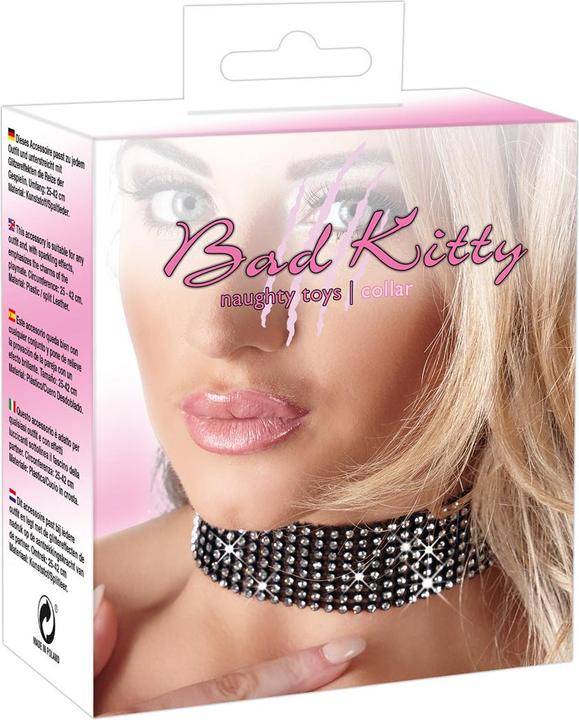Actual product image Bad Kitty Rhinestone necklace
