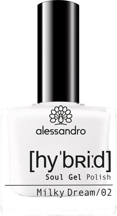 Alessandro Nagellack Hybrid 101 Milky Dream (101 Milky Dream, Gel-Effekt Nagellack)